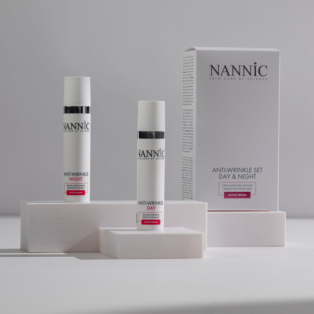 Skin Wise Nannic best eye cream for fine lines day and night set of two